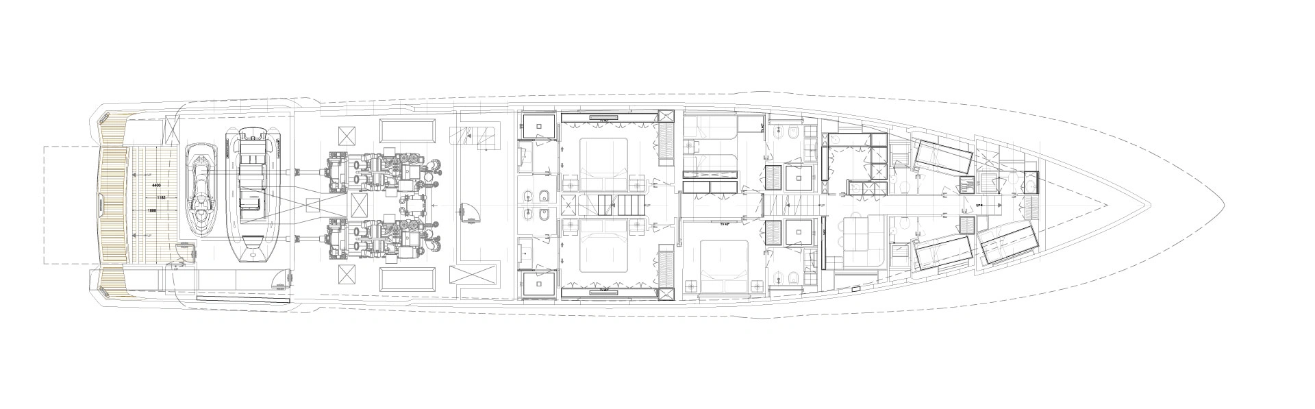 Yacht Fifi - Lower Deck - 76189